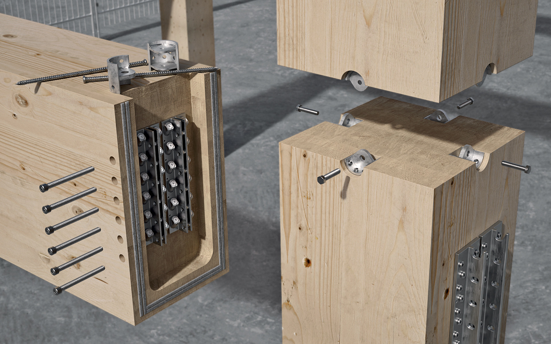 prefabricated connections for timber buildings